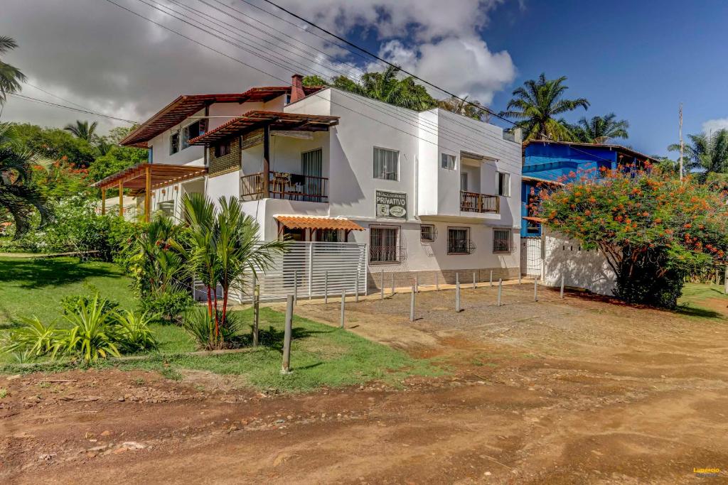 O edifício em que o apart-hotel se localiza