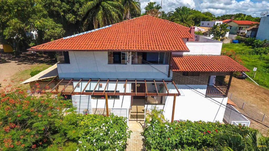 O edifício em que o apart-hotel se localiza