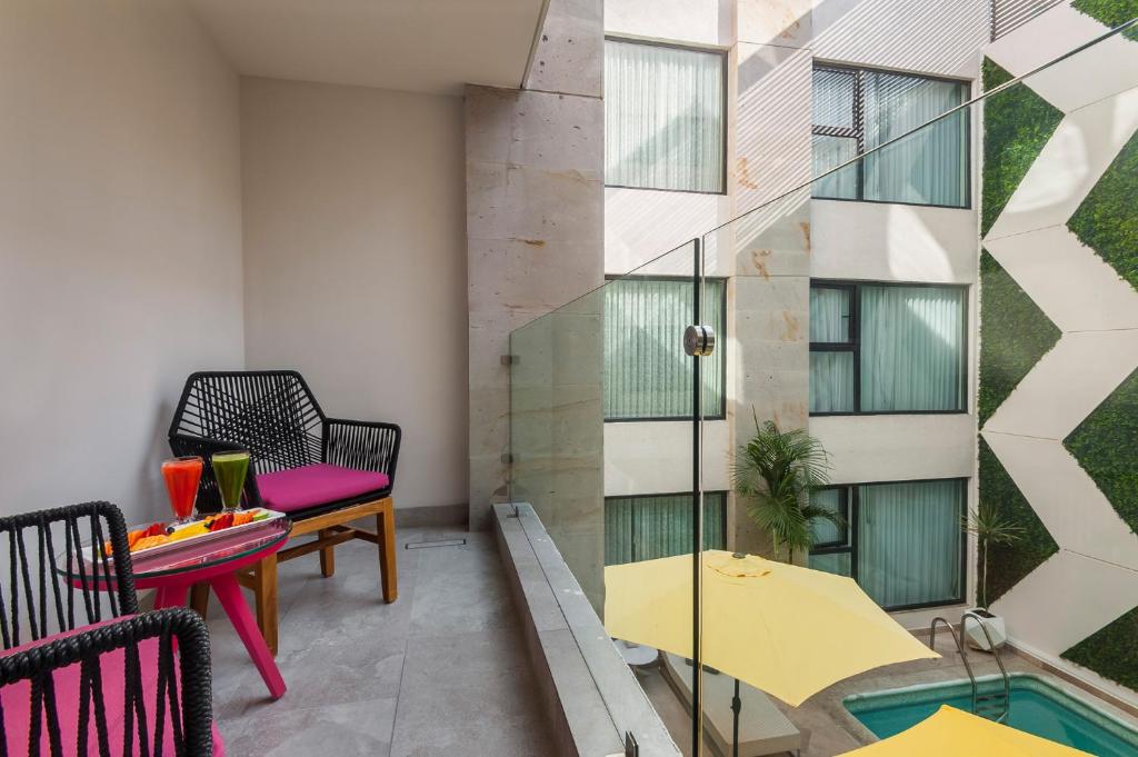 Posezení v ubytování FCH Hotel Providencia