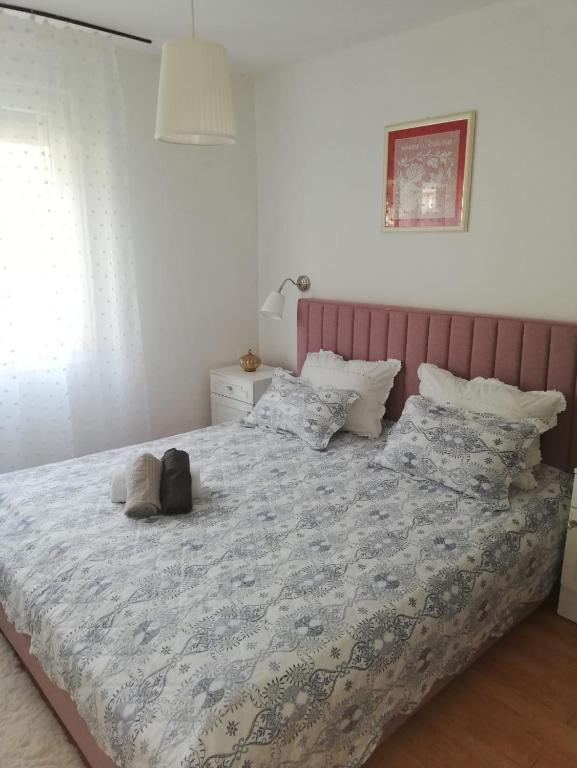 Postel nebo postele na pokoji v ubytování Mare