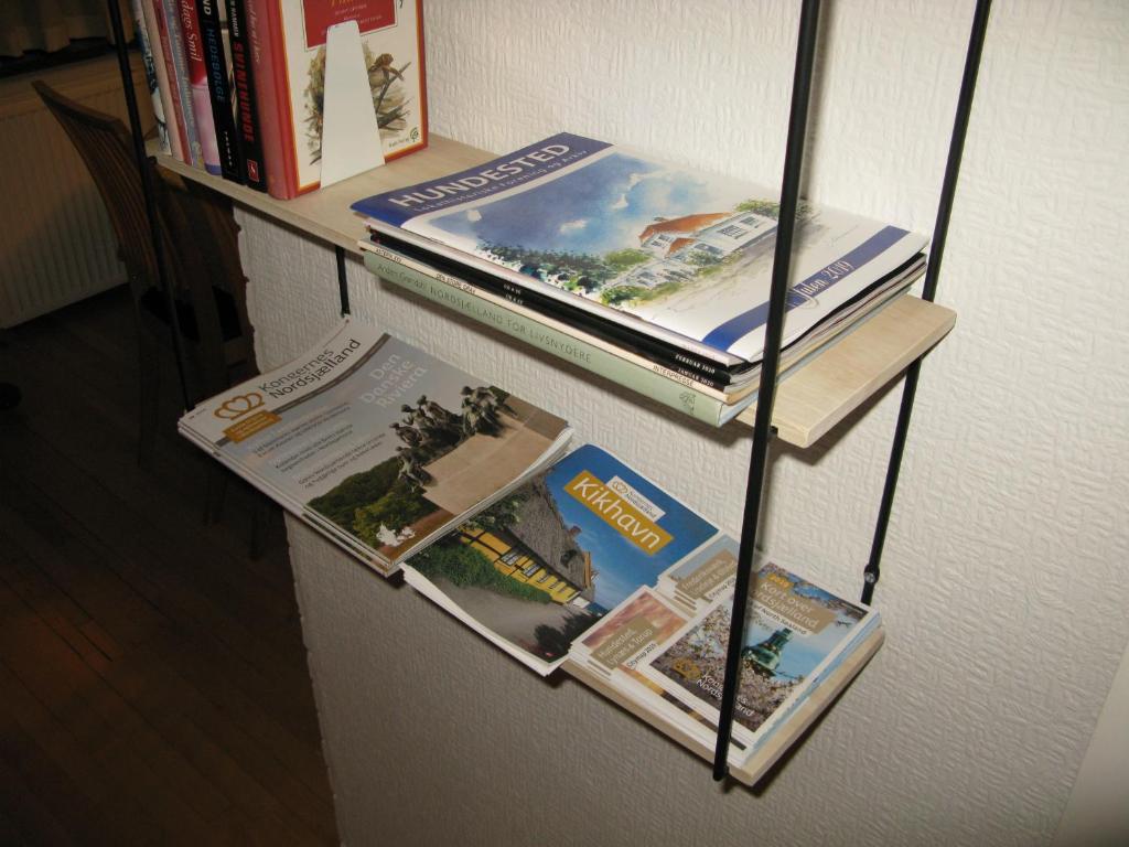 Knihovna v apartmánu