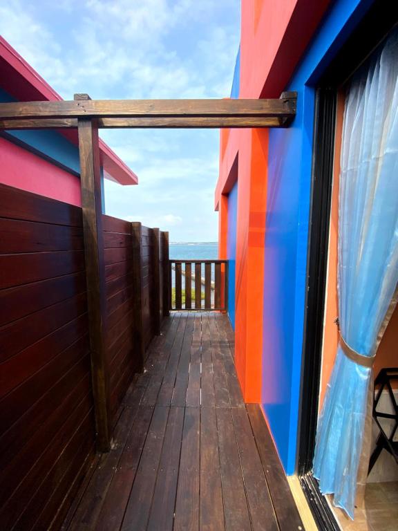 Balkón nebo terasa v ubytování 奧斯卡海景民宿Oscar Boutique Seaview Homestay