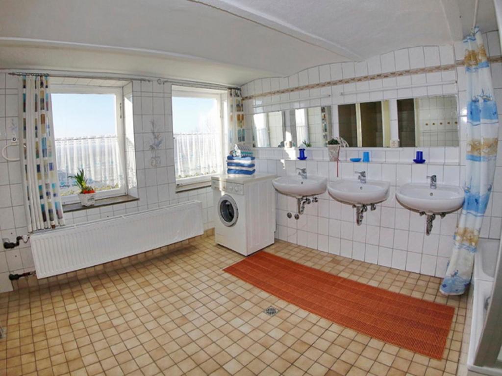 Koupelna v ubytování Ferienhaus Eulenhof