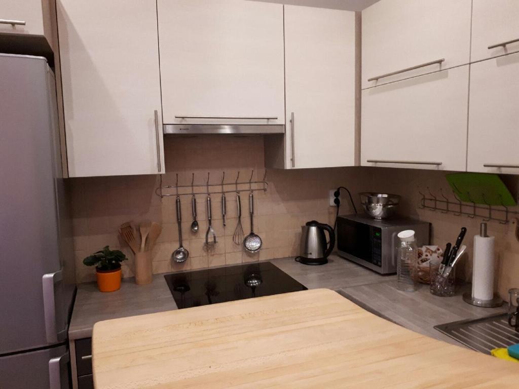 Kuchyňa alebo kuchynka v ubytovaní Apartament Twoja Przystań