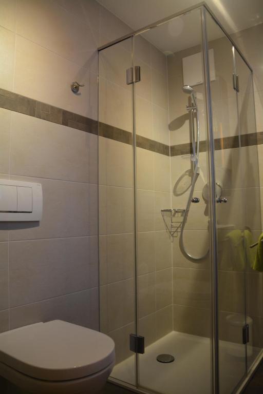 Kúpeľňa v ubytovaní Haus Höring