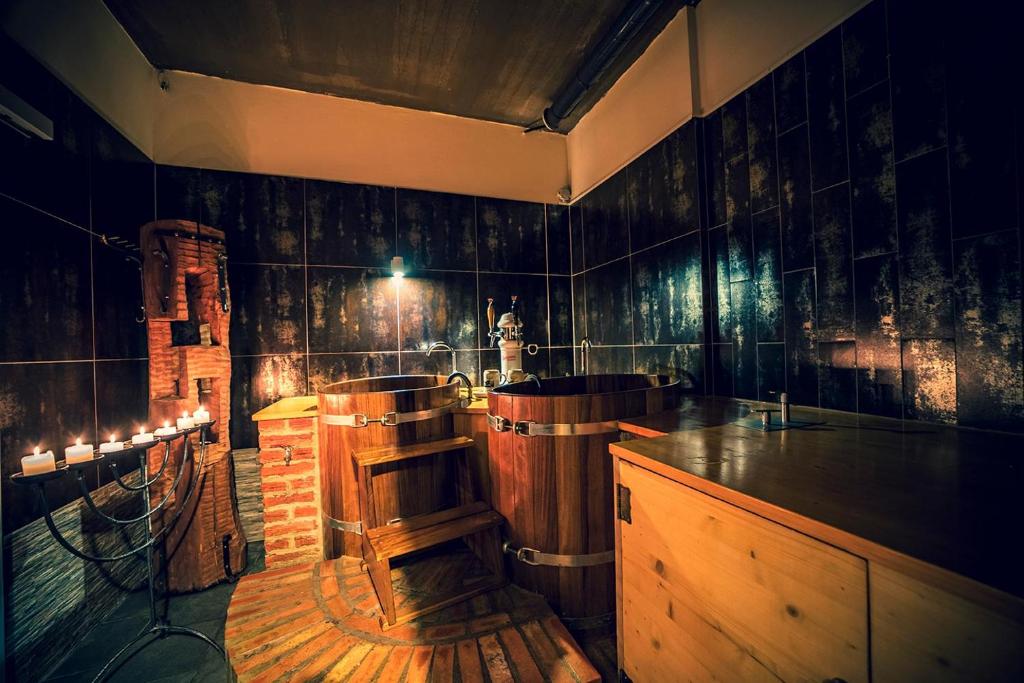 Wellness & Spa Hotel Čertov, pivné kúpele Bier Bottich Bad (BBB)