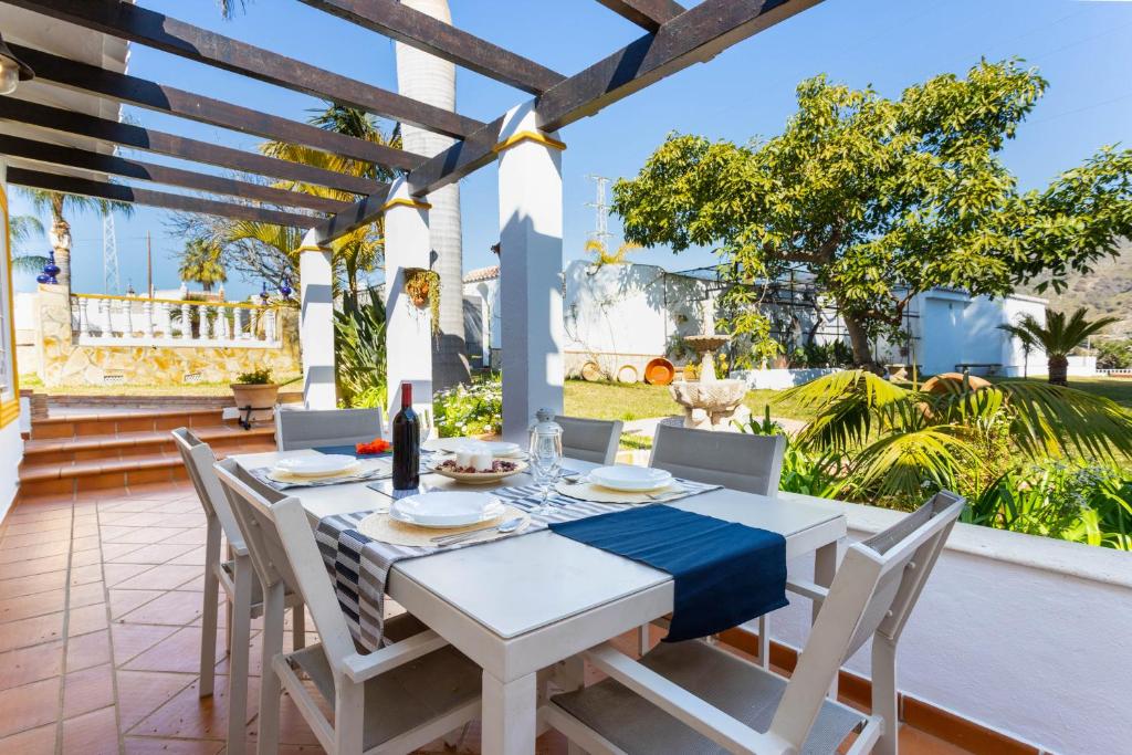 Vonkajšia záhrada v ubytovaní Villa Jardín de Mari