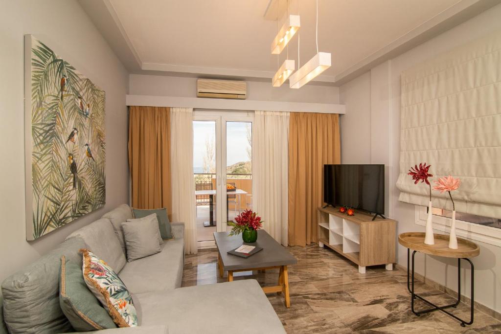 Телевизор и/или развлекательный центр в Sunrise Resort Hotel
