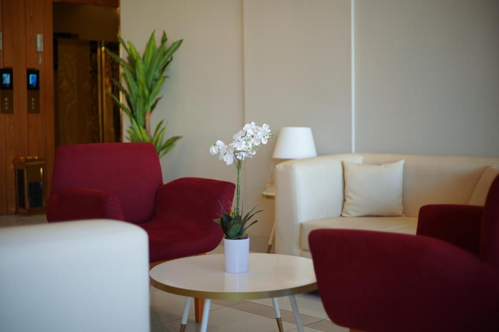 Posezení v ubytování Kayan Al Taif Hotel