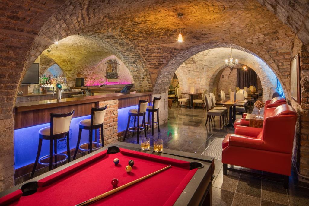 Posezení v ubytování Hotel Kristály Imperial