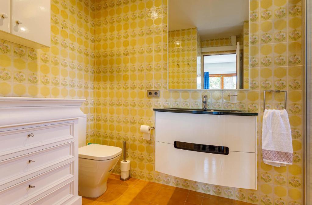 A bathroom at Chalet Arena Blanca