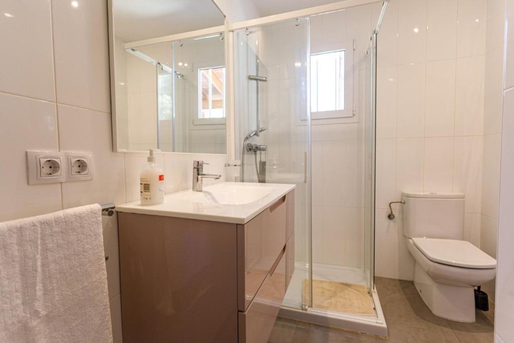 A bathroom at Chalet Arena Blanca