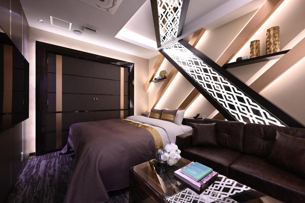 Posezení v ubytování HOTEL VARKIN ANNEX