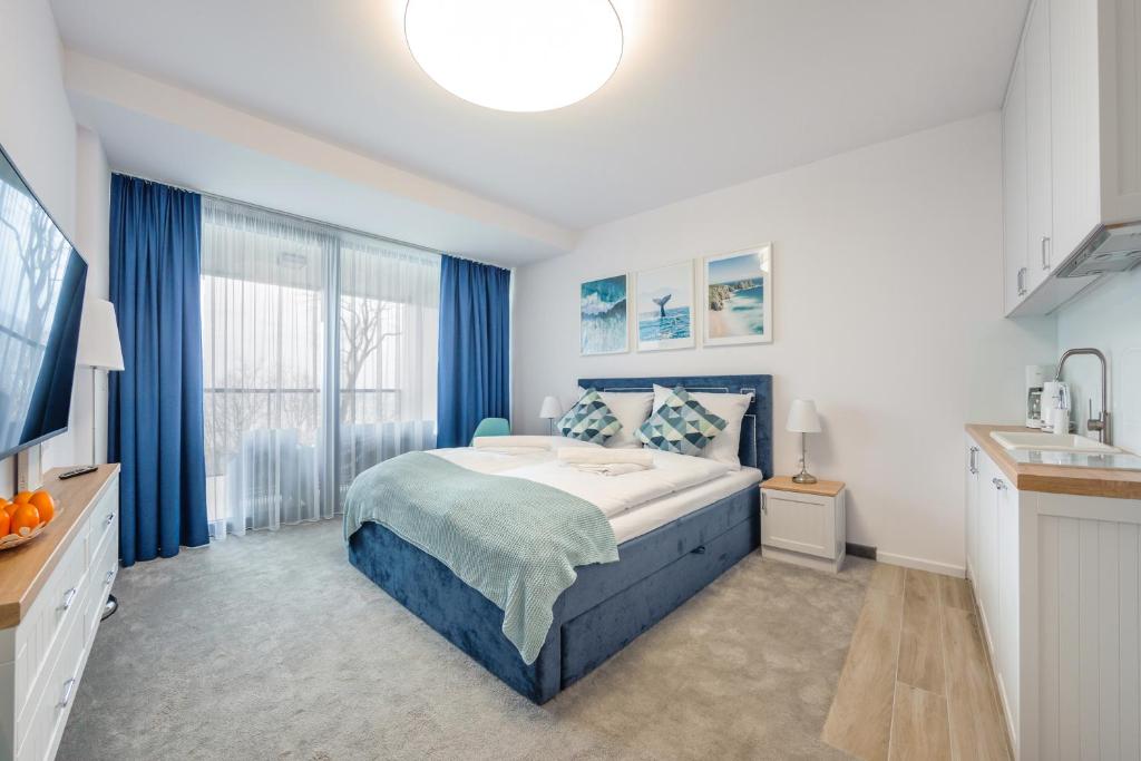 Apartamenty Sun & Snow Seaside Kołobrzeg - 带有海景的工作室