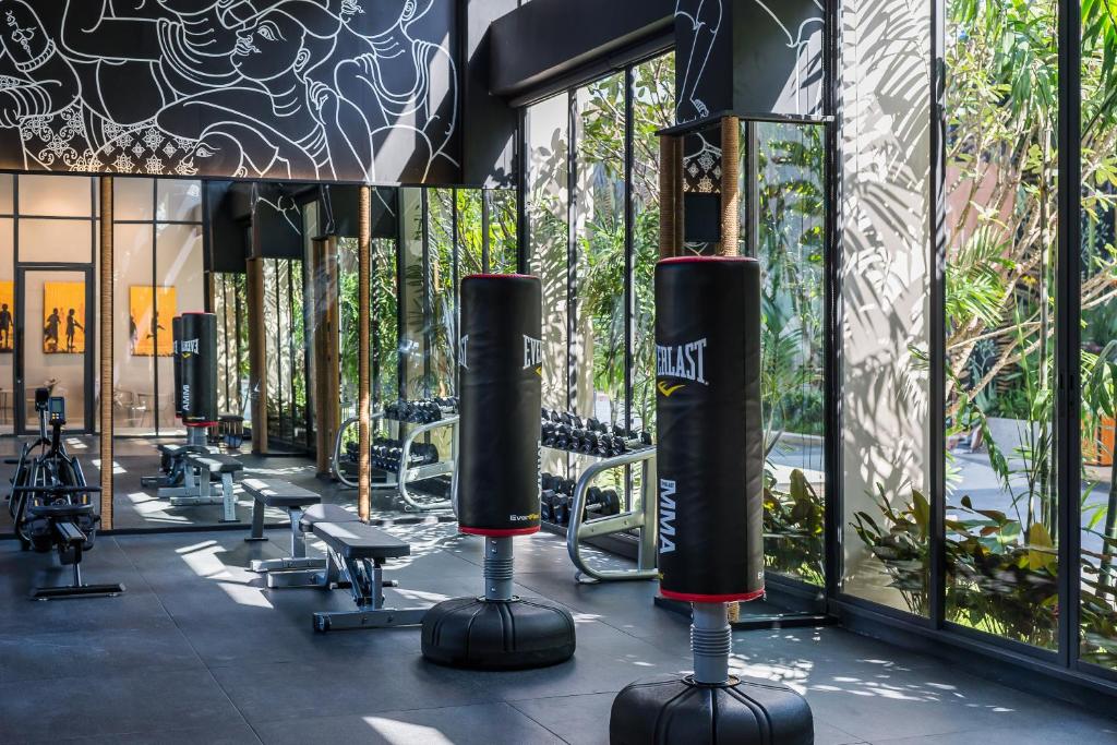 Fitness centrum a/nebo fitness zařízení v ubytování Divalux Resort & Spa Bangkok, Suvarnabhumi Airport-Free Shuttle