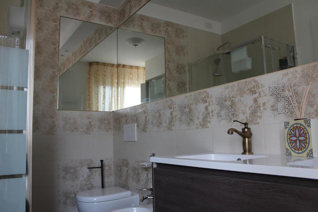 Łazienka w obiekcie B&B Villa Lilla