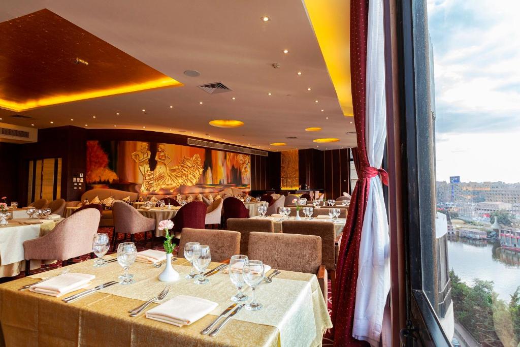Restaurant o un lloc per menjar a Hotel Flamenco Cairo