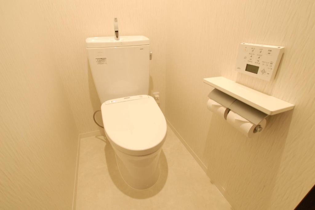 Koupelna v ubytování AB Hotel Nara