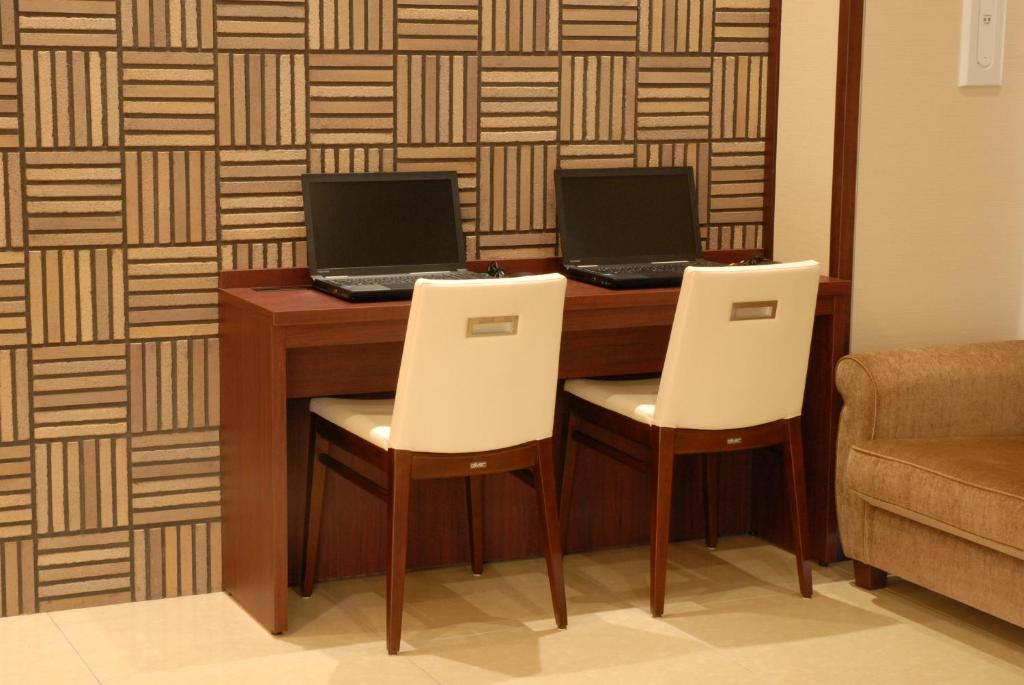TV a/nebo společenská místnost v ubytování AB Hotel Nara