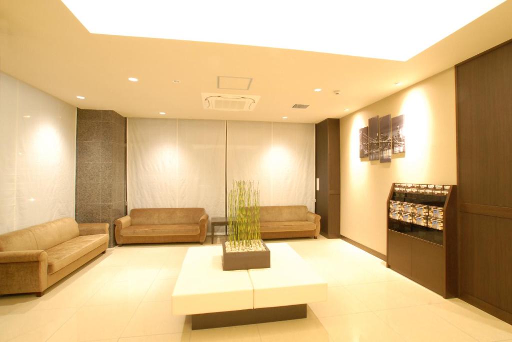 Posezení v ubytování AB Hotel Gifu