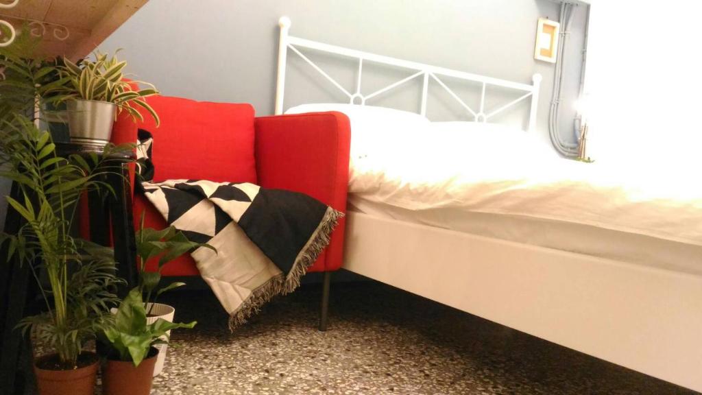 Postel nebo postele na pokoji v ubytování i老宅