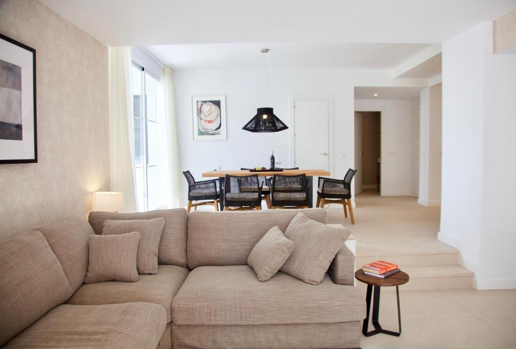 Posedenie v ubytovaní Top Apartment in Los Jardines de las Golondrinas
