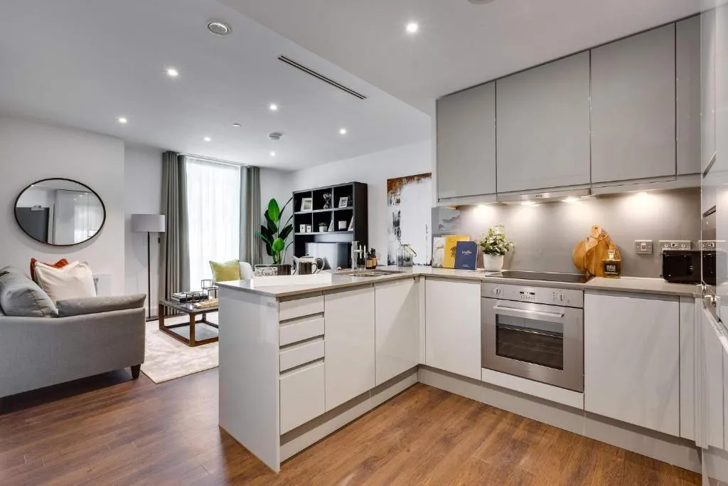 Modern 1 bedroom apartment close to Canary Wharf with superfast WiFi - great for students, Londra, Marea Britanie
