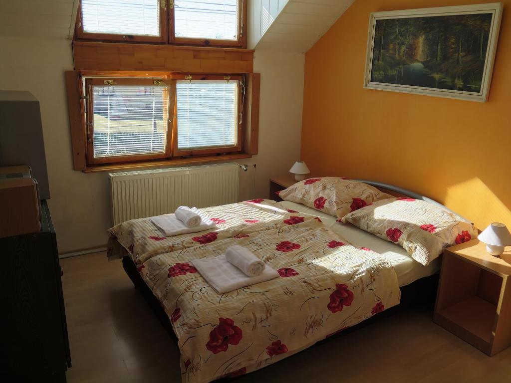 Postel nebo postele na pokoji v ubytování Villa Vraji