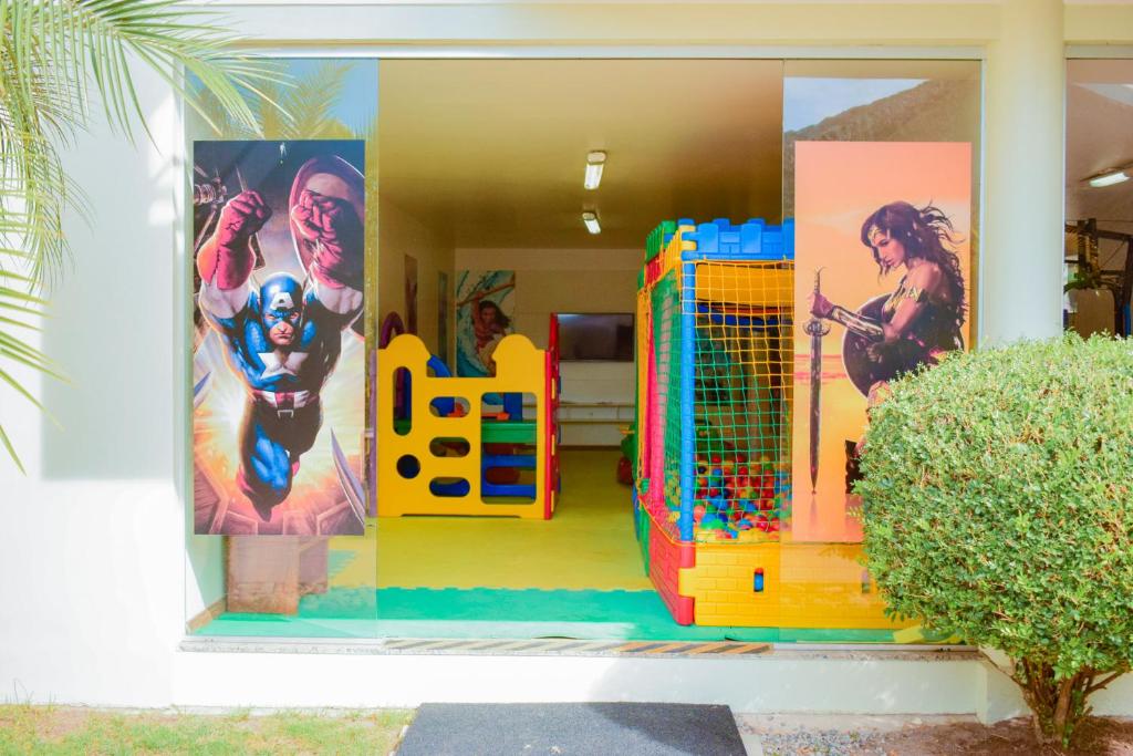 Herní místnost nebo prostor pro děti v ubytování Sarana Praia Hotel