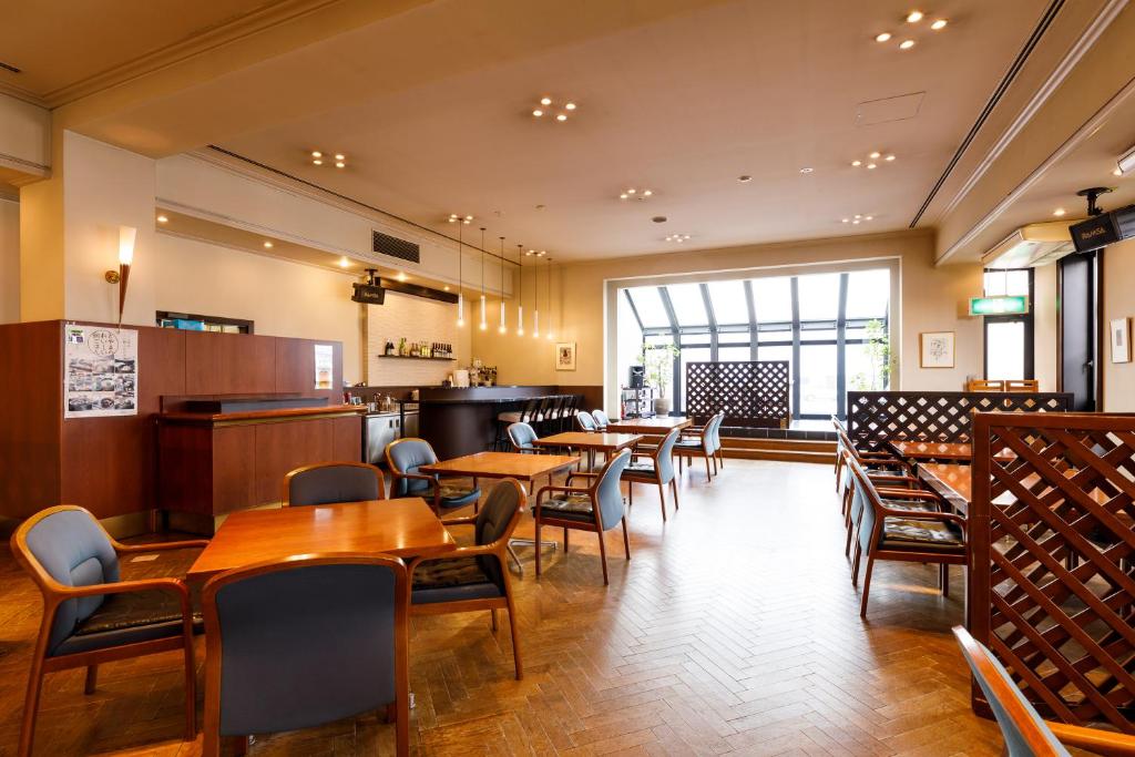 Posezení v ubytování Fukuno Town Hotel A・Mieux