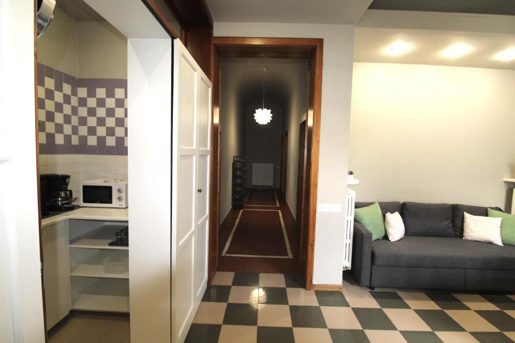 Kuchyň nebo kuchyňský kout v ubytování Le Cascine