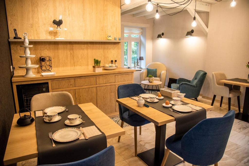 Posezení v ubytování B&B Hof Ter Koningen