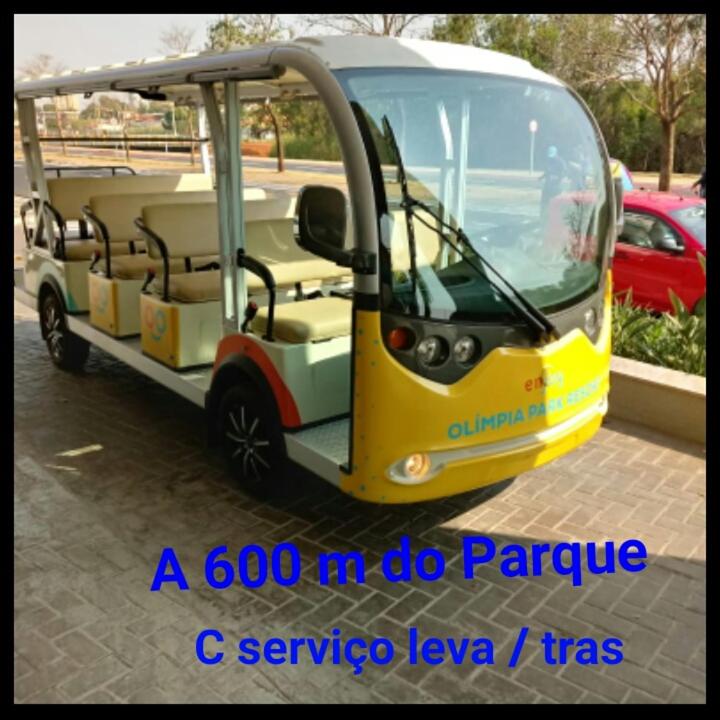  Apartamento em Resort de Olimpia