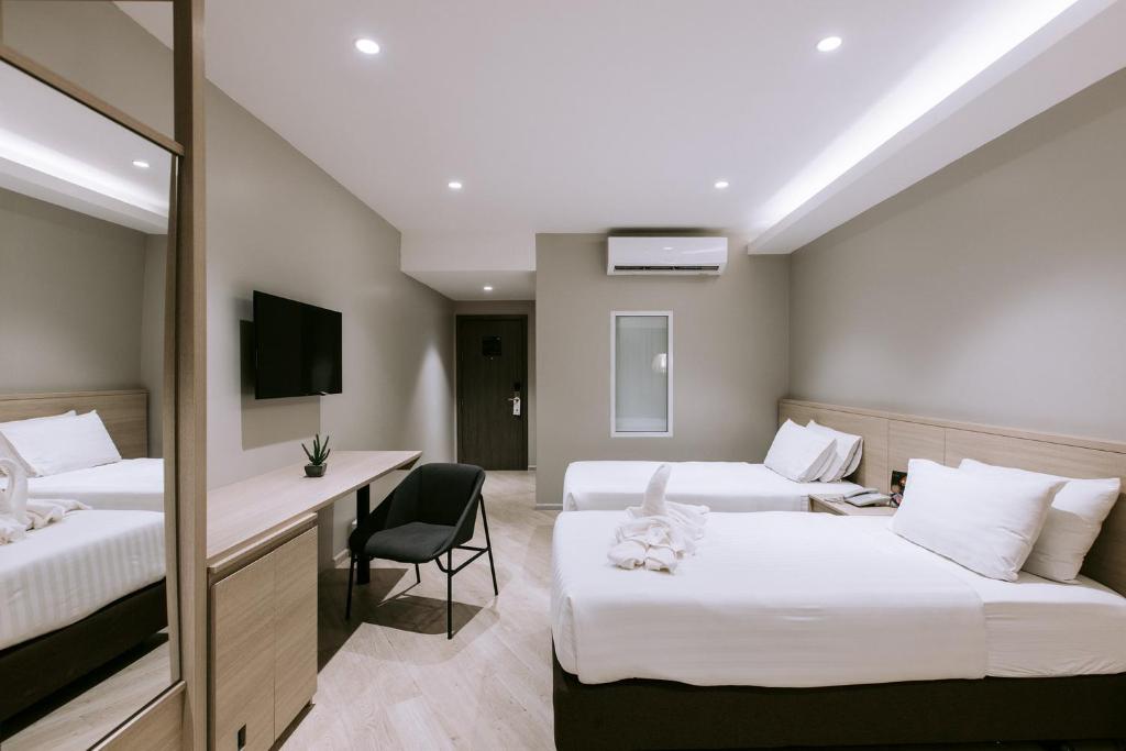 The Rich Hotel - Chambre Jumelle De Luxe