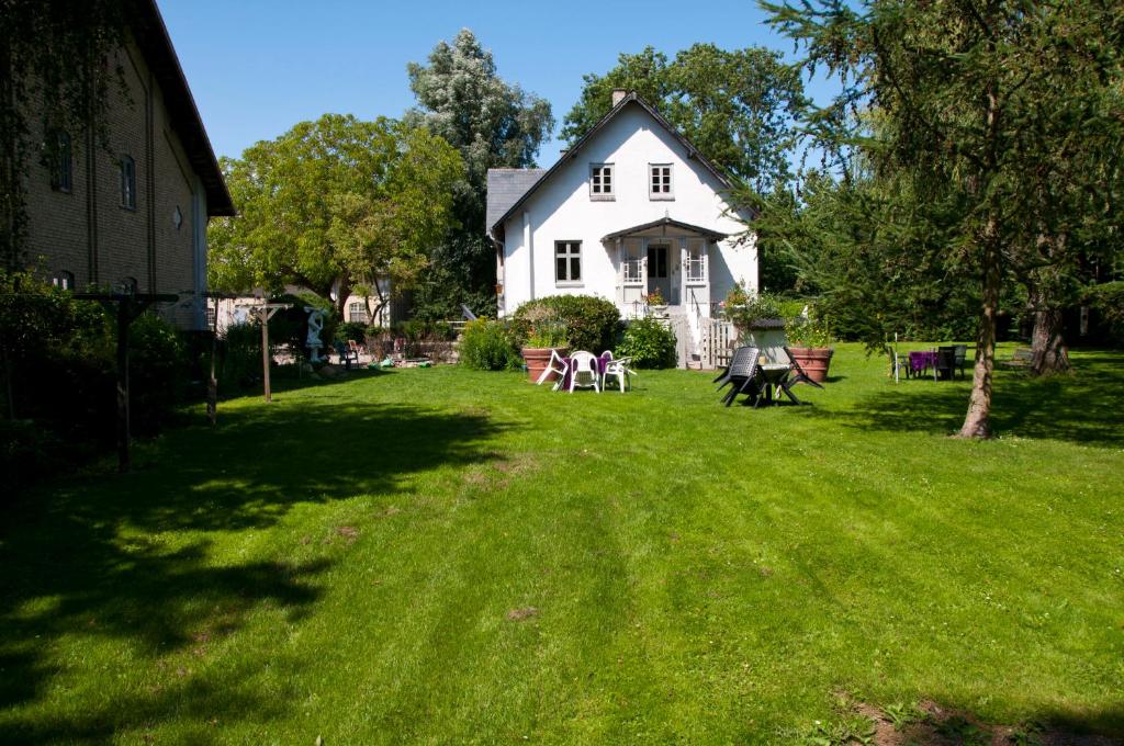 Zahrada ubytování Skelstrupgaard Apartments