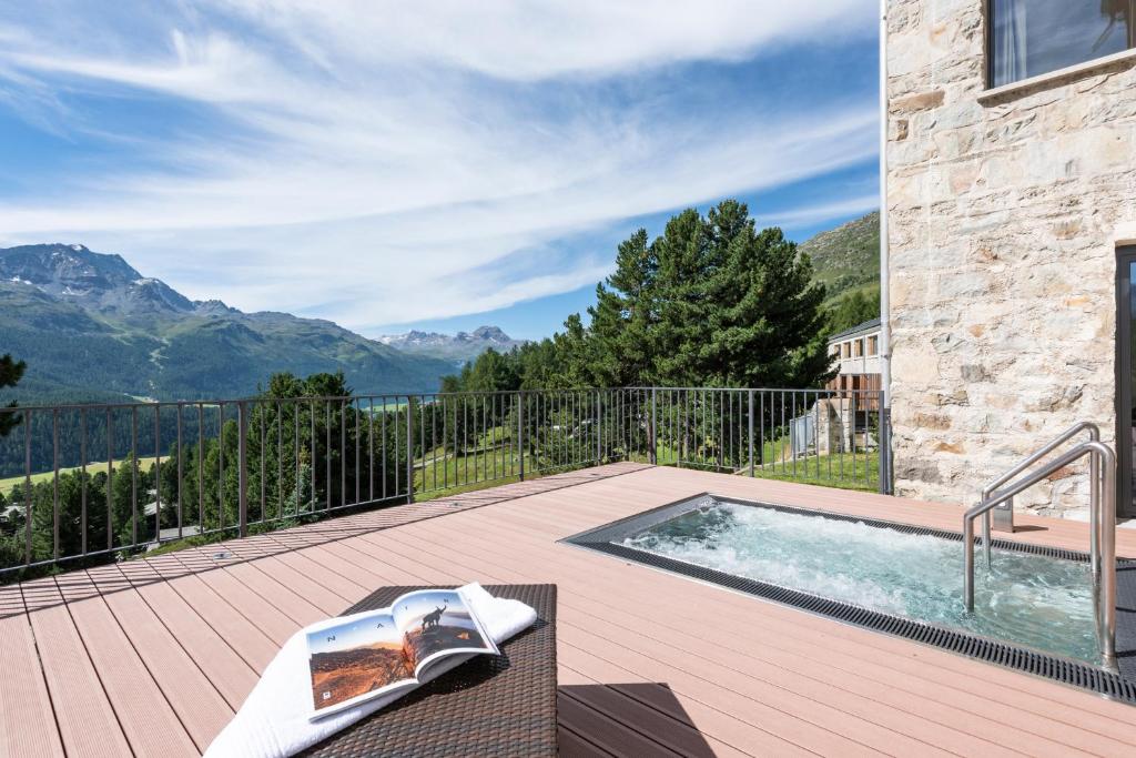 Nespecifikovaný výhled na hory nebo výhled na hory při pohledu z bed and breakfast