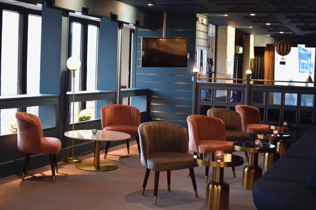 Posezení v ubytování Vätterleden Hotell & Restaurang