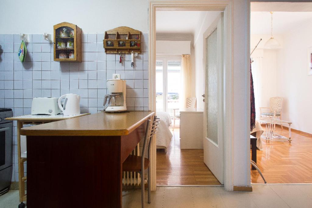 A kitchen or kitchenette at Flat in central Athens - Pangrati