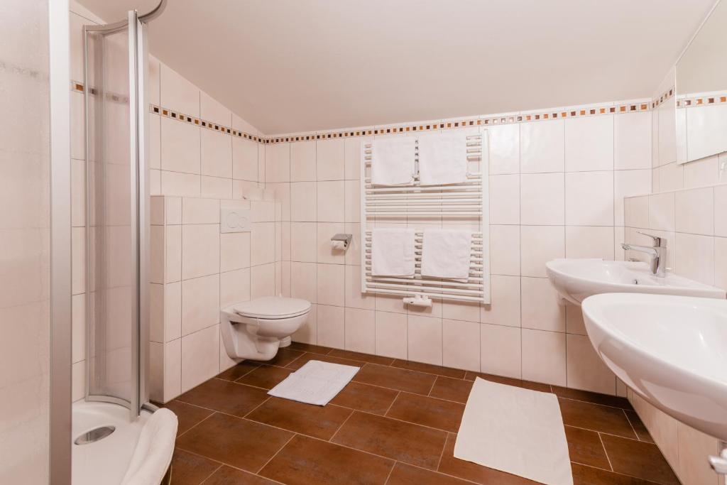 Kúpeľňa v ubytovaní Haus Andrea Unterberger