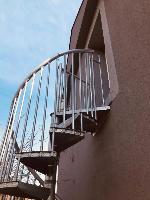 Balkon lub taras w obiekcie Apartmán U ZÁMECKÉ DYJE