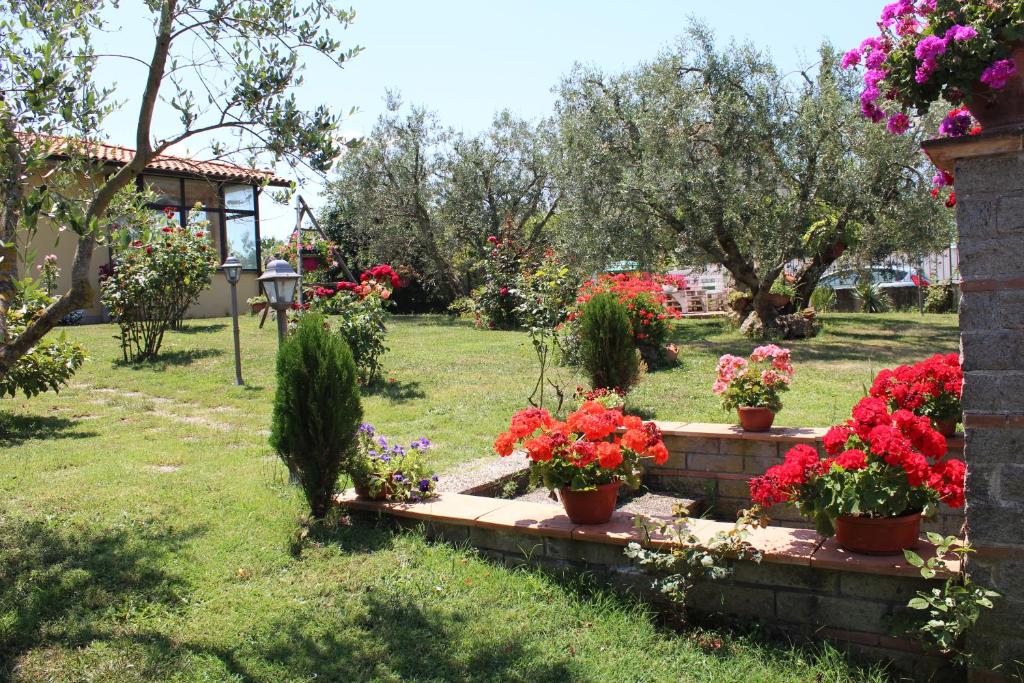Zahrada ubytování B&B L'amicizia