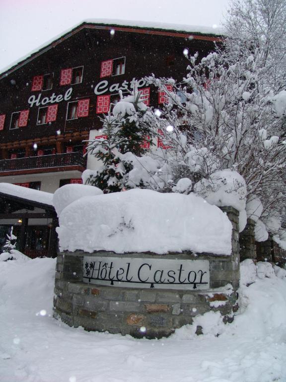 Hotel Castor v zimě