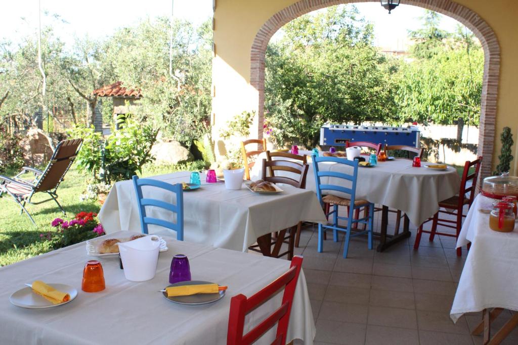 Zahrada ubytování B&B L'amicizia