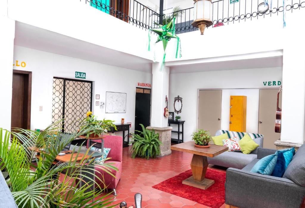 Posezení v ubytování Hostal Casa Colores Adults Only