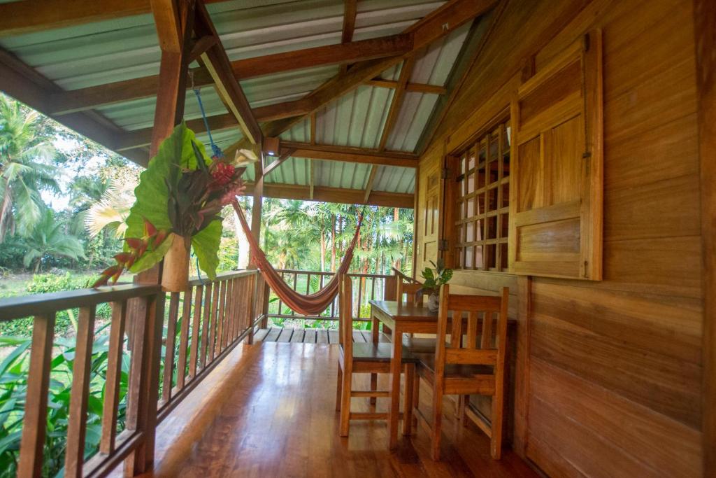 Balkón nebo terasa v ubytování Casa Viva Lodge