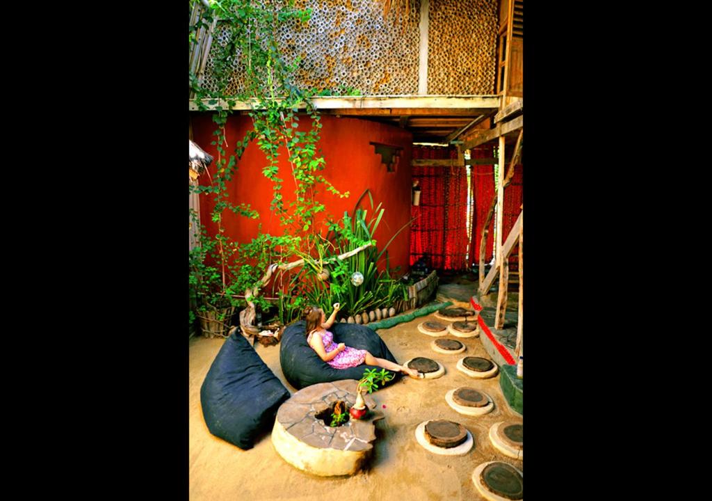 Giardino di The Rabbit Tree Hostel