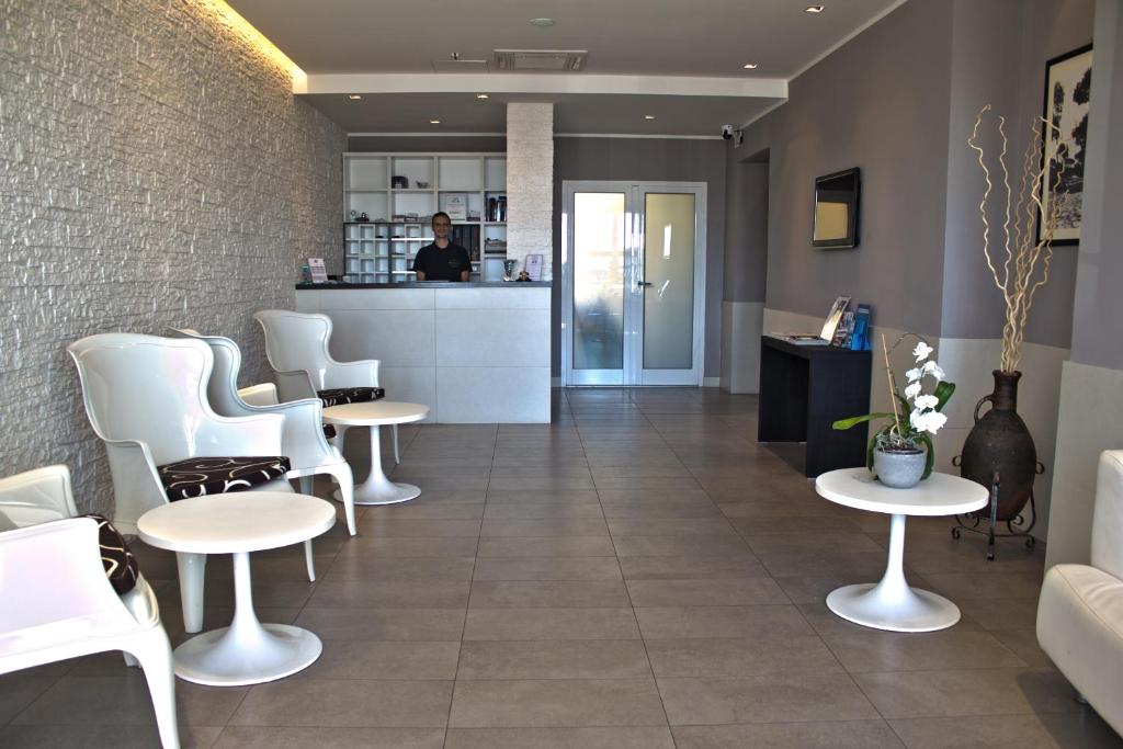 Posezení v ubytování Hotel La Scaletta