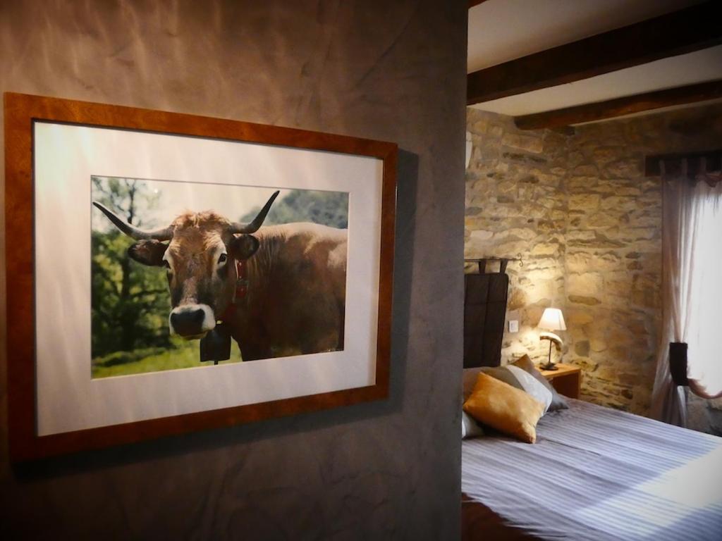Postel nebo postele na pokoji v ubytování Auberge du Lac