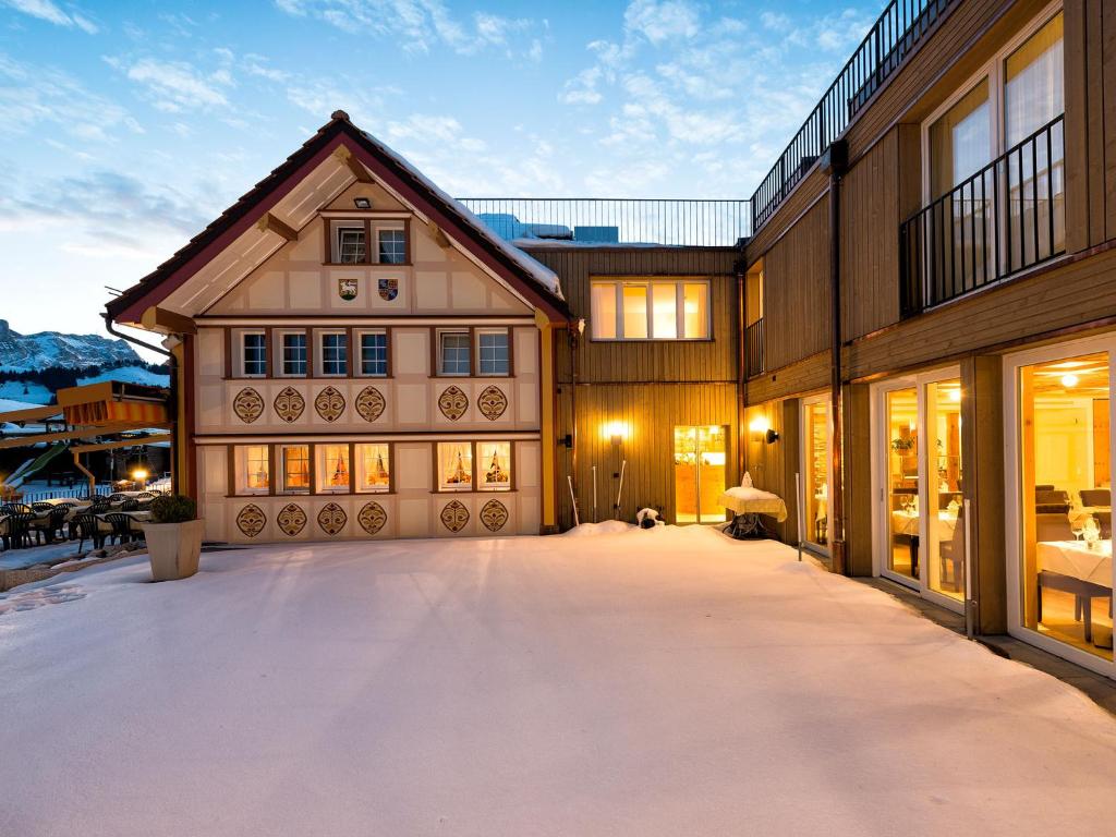 Hotel Landgasthof Eischen v zimě