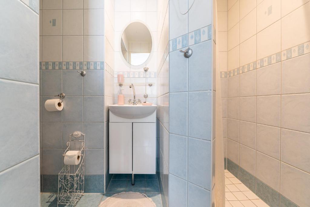 Koupelna v ubytování Videviku Villa Apartments